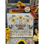 Upcoming Release: Sunflower Picking Cross Stitch Chart (image for) Upcoming Release: Sunflower Picking Cross Stitch Chart